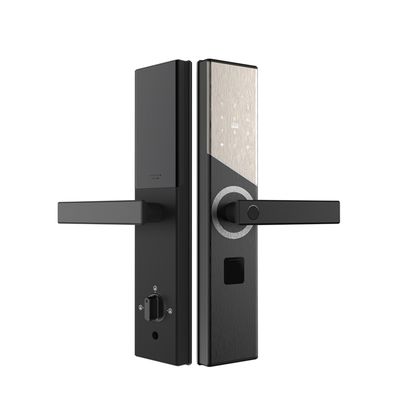 品質  40-100mm Intelligent Automatic 4 Alkaline Battery Card Key Password Fingerprint Lock 工場