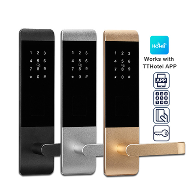 Wholesale Home Office Apartment Hotel High Security RFID Card Hotel Door Lock, Security WiFi BLE APP Keyless Electronic Digital Hotel Smart Door Lock